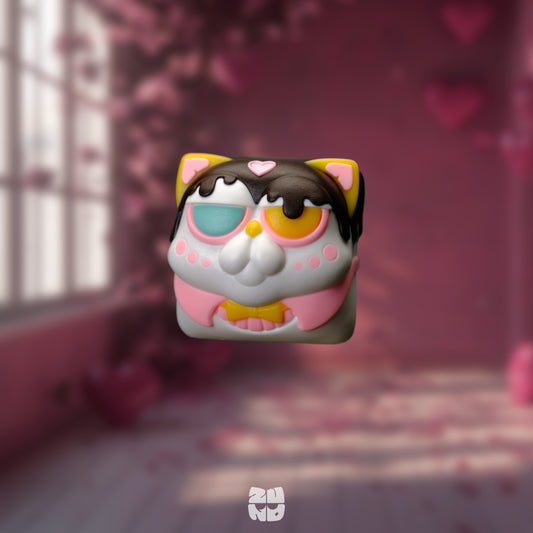 Valentine Keycap - Artisan Resin Keycap | ZunoCreations