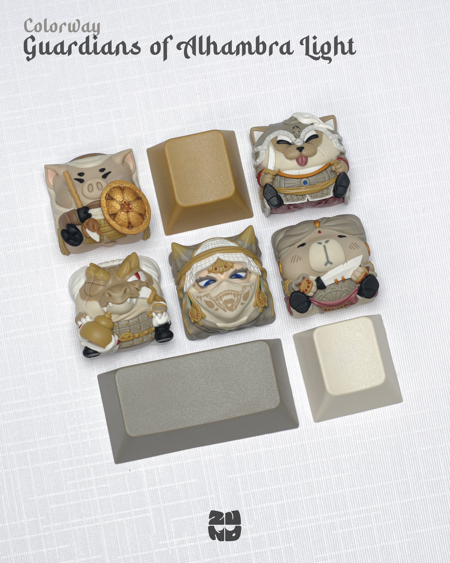 Artisan Keycap - Guardians of Alhambra Light | ZunoCreations