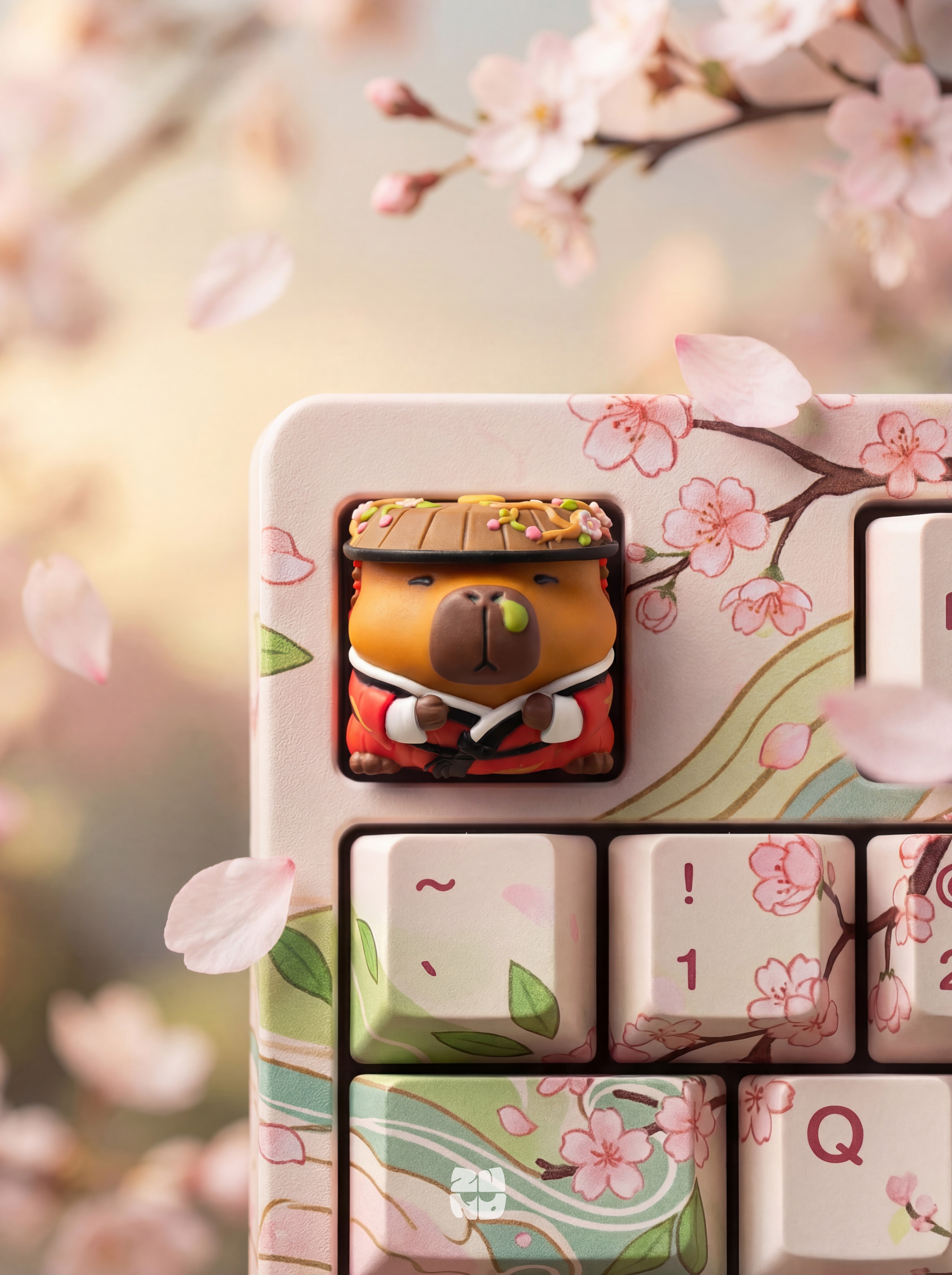 CAPY CAPY – Gentle Fortune Artisan Keycap – Zuno Creations