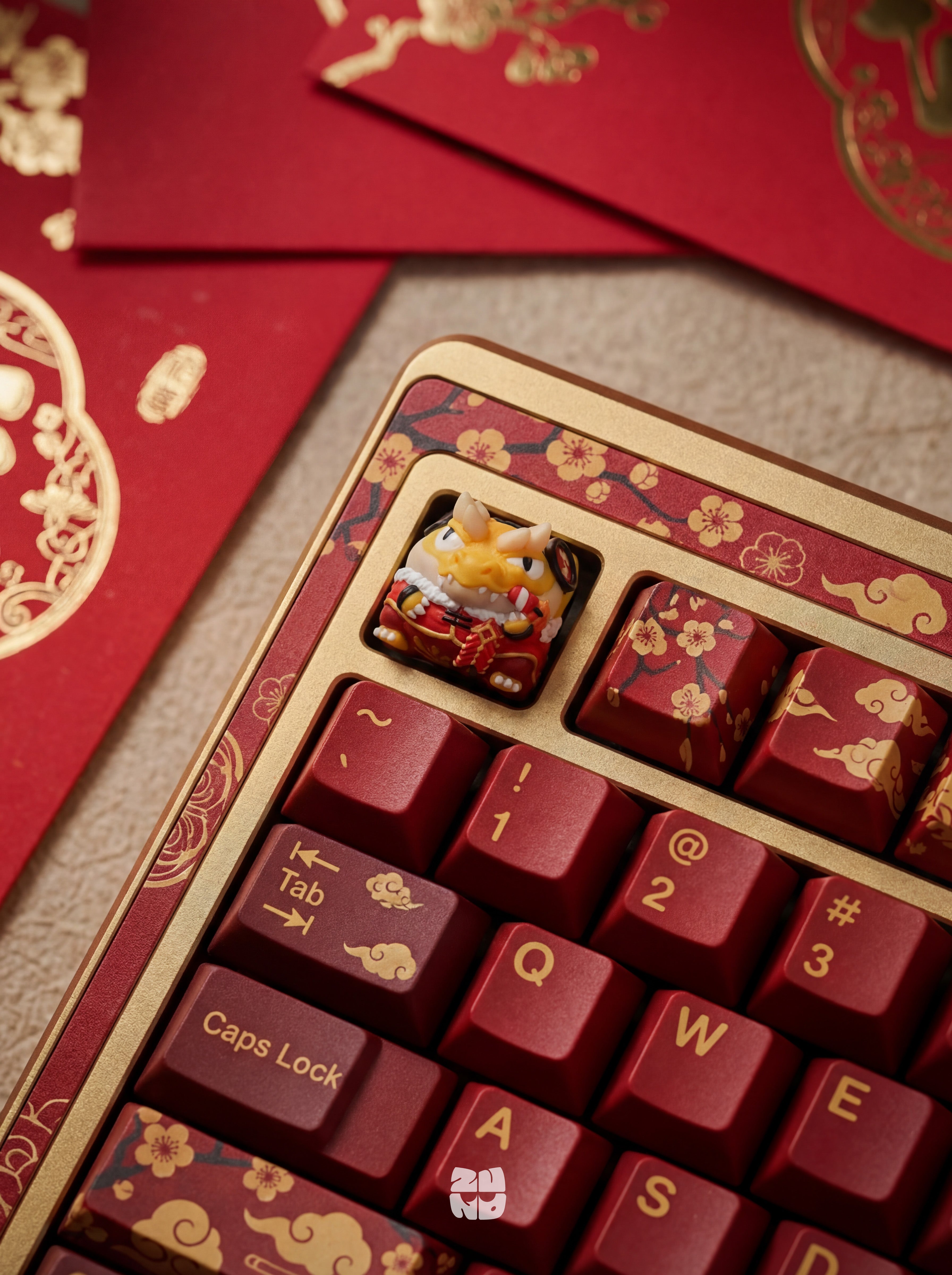 CRO CRO – Spring Fireworks Artisan Keycap – Zuno Universe