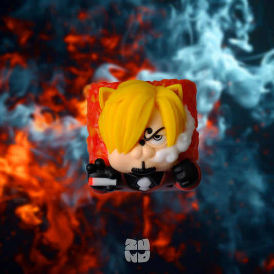 Zuno Cat Sanji - One Piece - Artisan Keycap