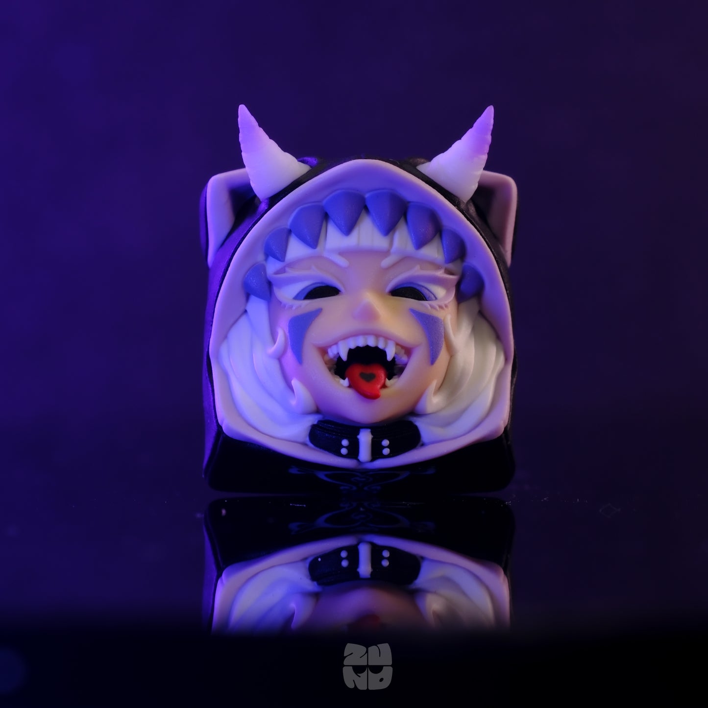 Artisan Keycap - Maskshade Spirit [Capy Capy, Zuno Cat, Toro, Succubus, Cro Cro, Oink Oink]