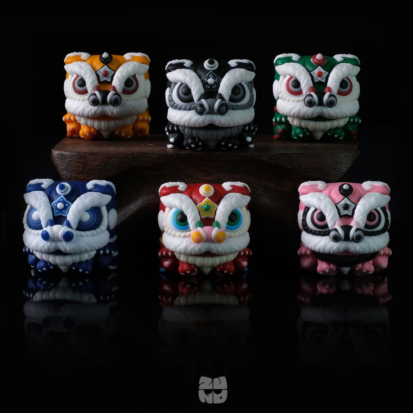 Lion Dance - Artisan Keycaps